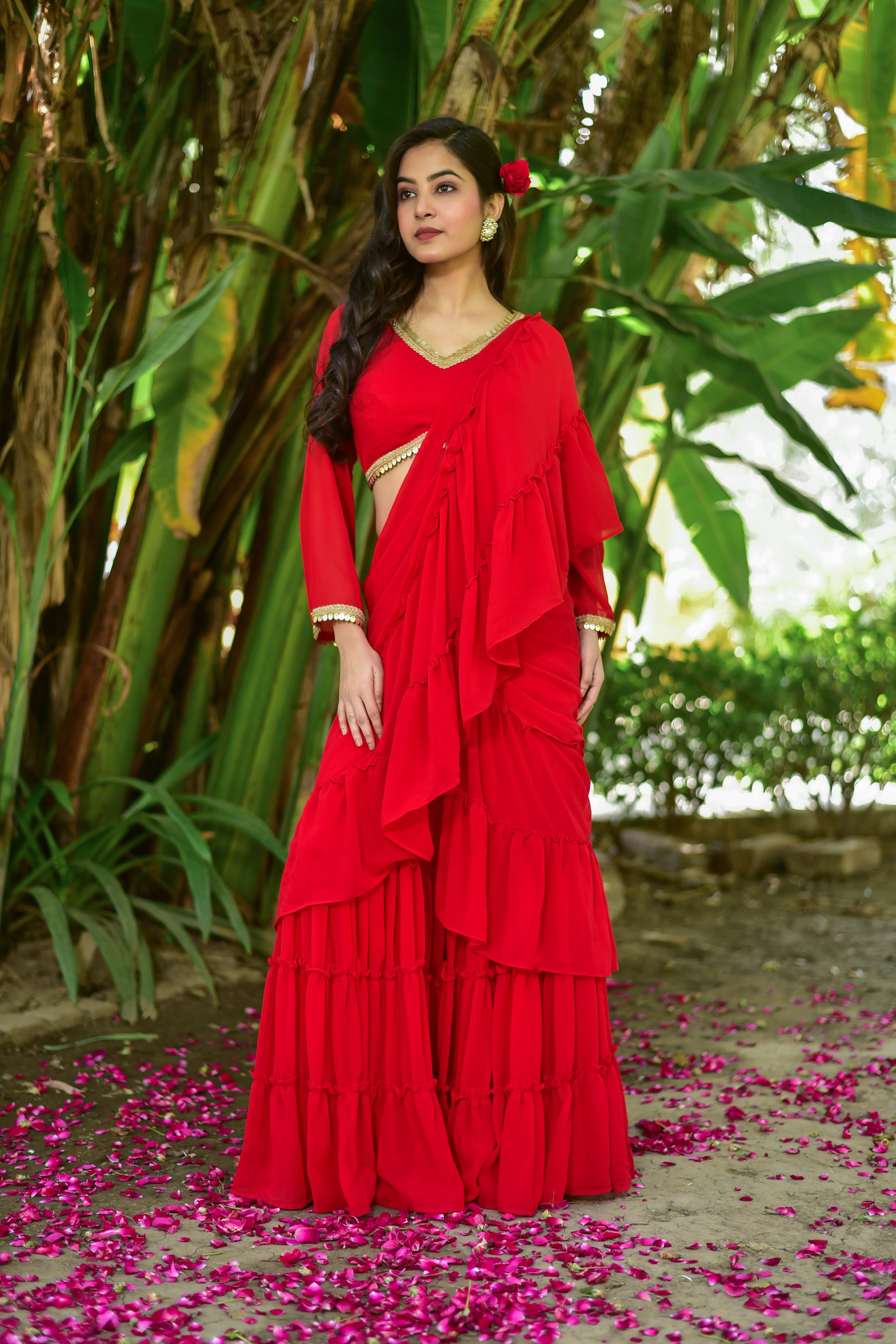 SJ0065__REGAL_RED_GEORGETTE_1